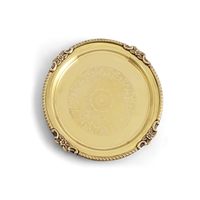 Plateau en laiton pur grande taille, très demandé, idéal pour offrir en cadeau, parfait pour le Ramadan, Thanksgiving, Pâques et autres occasions spéciales