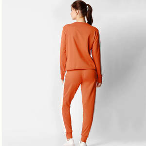 Chándal de mujer logotipo personalizado conjunto de 2 piezas, material de primera calidad, fábrica de OEM/ODM al por mayor. - Product Image 5