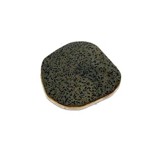 Posavasos de jaspe dálmata de alta calidad, posavasos de piedra Natural hechos a mano, posavasos tallados de Feng Shui, regalo curativo de piedra Natural - Product Image 1