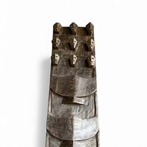 แผ่นไม้ลายงูแบบดั้งเดิมพร้อมลวดลายแนวตั้ง - Product Image 3