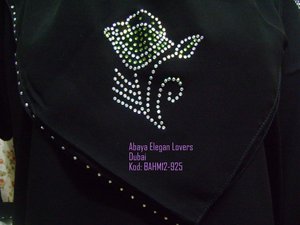 Diseño de trabajo de piedra Abaya Venta caliente en Dubai - Product Image 5