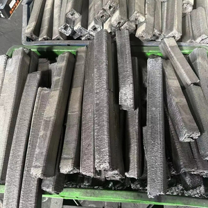 Briquettes de charbon de bois de bambou Cube de bois dur noir pour narguilé sciure de bois et briquettes de charbon de bois" - Product Image 5