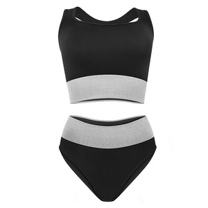 Ropa deportiva de calidad superior para mujer, ropa de entrenamiento físico de cintura alta, conjunto de sujetador y bragas deportivas transpirables - Product Image 4