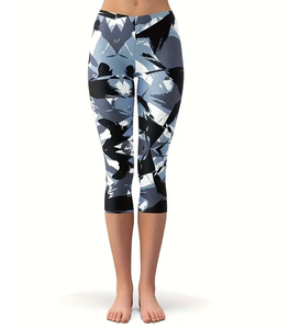 Legging de Yoga con diseño de sublimación personalizado de tinte de corbata profesional para mujer, mallas transpirables suaves y cómodas para mujer - Product Image 3