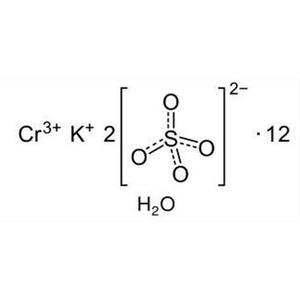 Sulfate de potassium de chrome(III) dodécahydraté (min. 98,5%, pur) - Product Image 1