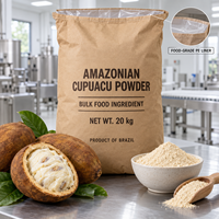 Poudre de Cupuaçu Amazone 20kg – Ingrédient en vrac de fruit tropical sucré pour la fabrication d'aliments et de boissons en provenance du Brésil