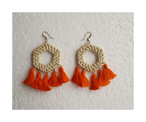 Pendientes de Ratán de Alta Calidad y Durabilidad, Proveedor Confiable, Elegantes Pendientes de Ratán Tejidos a Mano con Diseño Personalizado, Varias Formas - Product Image 5