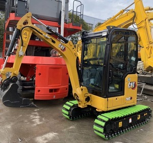 Miniexcavadora CAT 302 usada, excavadora pequeña sobre orugas en buen estado, máquina de construcción en venta. - Product Image 4