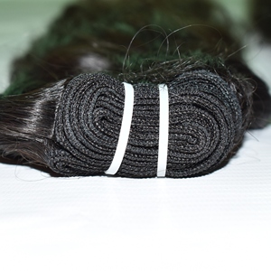 Extensions de cheveux humains naturels en vrac, cheveux indiens bruts à double trame, cuticules alignées, bouclés, couleur naturelle, aspect naturel, pour femmes noires - Product Image 6