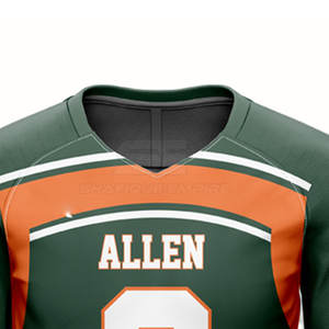 เครื่องแบบฟุตบอลลายธงโลโก้ที่กำหนดได้เองสำหรับทุกเพศดีไซน์เฉพาะผลิตจากโรงงาน100% โพลีเอสเตอร์ระบายอากาศได้ดีแห้งเร็ว - Product Image 6