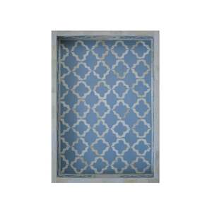 PLATEAU MUTE Plateau de service fait main Incrustation d'os de luxe Ramadan Petit-déjeuner Fruits Café Thé Plateau décoratif à bas - Product Image 1