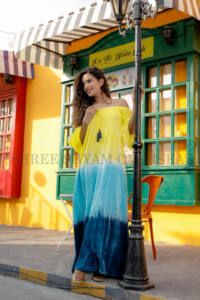 Nouvelle robe Tie Dye de styliste pour la plage d'été 2023 - Product Image 4