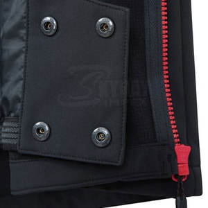 Veste d'hiver Softshell avec capuche imperméable à col montant avec logo personnalisé-High Street Style New Letter Pattern Offre Spéciale vente en gros - Product Image 6