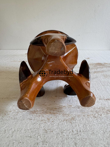 Tradebyd ที่เขี่ยบุหรี่ไม้ที่ทำด้วยมือทนทานที่เขี่ยบุหรี่เหมาะสำหรับคนรักการสูบบุหรี่ของขวัญกลางแจ้ง - Product Image 5