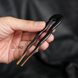 อุปกรณ์แต่งผมเขาควายยาวหยักศกทรงยาวอุปกรณ์เสริมสำหรับช่างที่มีทักษะสูงสามารถเลือกได้ตามต้องการจากเวียดนาม - Product Image 2