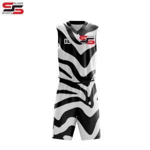 Precio de fábrica más barato Baloncesto reversible Diseño en blanco Hombres Niños Uniforme de baloncesto reversible Conjunto reversible - Product Image 6
