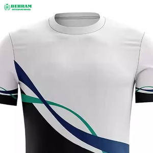 เสื้อยืดผู้ชายแฟชั่นใหม่ ระบายอากาศได้ดี ผ้าฝ้าย 100% พิมพ์ลายดิจิทัล เป็นมิตรกับสิ่งแวดล้อม ไม่ยับ ทรงหลวม สวมใส่สบาย เหมาะสำหรับฤดูร้อน - Product Image 4