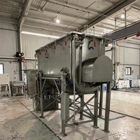 Mélangeur de masse en acier inoxydable Offre Spéciale mélangeant uniformément le matériau humide sec pour les herbes alimentaires en poudre