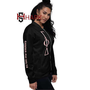 Último Diseño de Camisa Sorority Gamma Phi Delta, Bordada, Transpirable, Totalmente Estampada, con Botón Único, Forro de Malla, Bordado Personalizado - Product Image 4