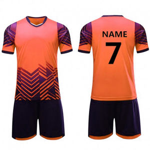 2025 Maillot de football respirant Bleu et blanc Uniformes de football de qualité supérieure - Product Image 3