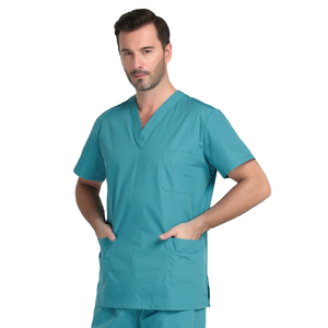 Ensemble de gommage médical léger tissu doux et style uniforme moderne flexible pour les uniformes hospitaliers des travailleurs de la santé - Product Image 6
