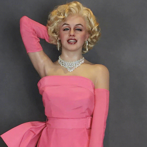 Scultura in Silicone a Grandezza Naturale di un'Elegante <span class=keywords><strong>Star</strong></span> Cinematografica degli Anni '50 per Parchi a Tema e Vetrine Commerciali - Product Image 3