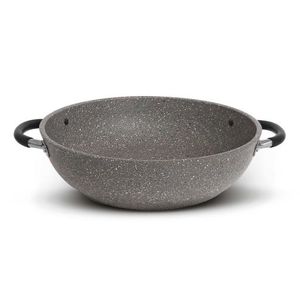 กระทะผัดอลูมิเนียมแบบไม่ติดกระทะความหนาสูงพิเศษประหยัดพลังงานสำหรับทำอาหารแบบเหนี่ยวนำในบ้าน - Product Image 1