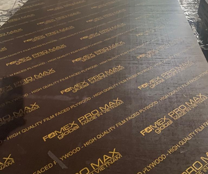 Contreplaqué à face filmée de 12mm et 18mm de fabrication vietnamienne mélamine brun E2 bouleau pour la construction extérieure et les décorations d'hôtel - Product Image 3