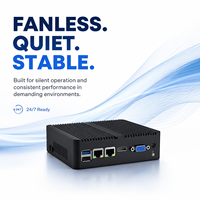 Mini Ordenador Sin Ventilador N2840 J1900 N2930, Doble LAN, HD VGA, Memoria DDR3L, MSATA, SATA, SSD, Mini PC Industrial