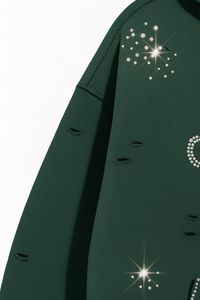 Custom Rhinestone Distressed Boxy <b>Hoodies</b> Heavyweight Vintage Acid Wash Oversized Unisex 100% Cotton Pullover <b>Hoodies</b> <b>Men</b> - Product Image 5