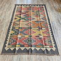 Prix bas Tapis et moquettes d'extérieur Tapis traditionnels indiens Prix raisonnable Tapis Kilim en coton avec différents designs et couleurs