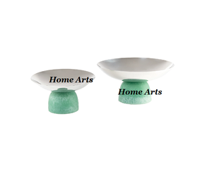 Cuenco de acero inoxidable para chocolates con soporte de resina Juego de 2 cuencos redondos para chocolates del fabricante en la India - Product Image 1