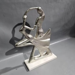 <b>Top</b> Sale Creative Metal Craft Home Decoration Art Dancing Couples Sculpture Tabletop Decoration From India By Khoosi Overseas - Product Image 6
