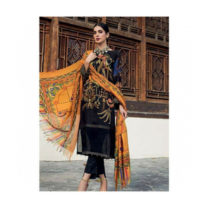 Vestido de mujer Salwar kameez pakistaní, traje de mujer de 3 piezas, producto personalizado de fábrica de 4 estaciones a la venta - Product Image 4