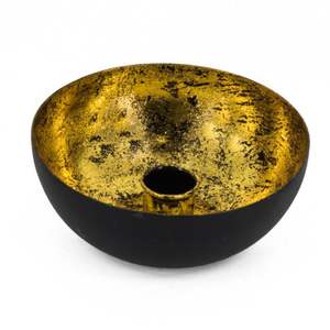 Wholesale Brass Finished 4-Slot <b>Taper</b> <b>Candle</b> Candelabra with Glass Base Elegant Wedding Table Centerpiece Decor <b>Candle</b> Lantern - Product Image 5