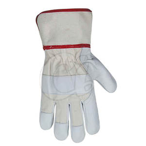 ถุงมือหนังปาล์มคู่ดีไซน์ตามสั่งผลิตในประเทศปากีสถานเพื่อความปลอดภัยของผู้ใหญ่ - Product Image 2