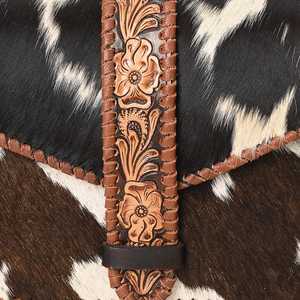 NAVAJO กระเป๋าสะพายหนังวัวสไตล์ตะวันตกสไตล์โบฮีเมียน, กระเป๋าเครื่องมือหนังสไตล์ตะวันตกสไตล์โบฮีเมียน - Product Image 4