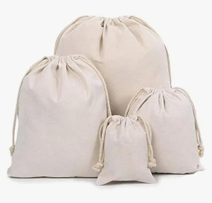 Small Customizable Potli Bags with <b>Drawstring</b> Closure for Jewelry Gifts and Wedding Giveaways - Product Image 1