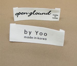 Logo privé personnalisé étiquette de tissu de vêtement vêtements jacquard haute densité étiquette tissée en satin étiquettes tissées de vêtements - Product Image 6