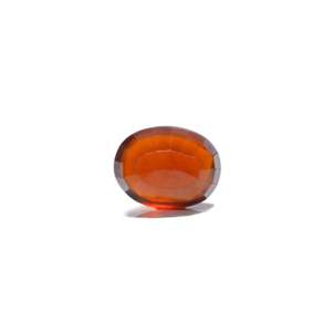 เฮสโซไนต์ (โกเมด) สีน้ำตาลธรรมชาติ รูปทรงวงรี 8.1 กะรัต พลอยเจียระไนสำหรับเครื่องประดับ - Product Image 2