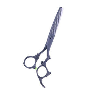 Ciseaux de coiffure pour gaucher de luxe, ultra-affûtés, légers, ciseaux de salon, ciseaux de barbier professionnels pour gaucher - Product Image 5