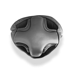 Casque de boxe en cuir professionnel, fabriqué sur mesure, protection de la tête de haute qualité, équipement de boxe - Product Image 3