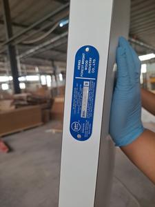 Puerta de Entrada Moderna Aprobada por <span class=keywords><strong>Warnock</strong></span> Hersey International, Resistente al Fuego de 20 a 90 Minutos, Fabricada en MDF con Acabado Pintado - Product Image 5