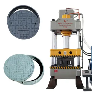 Hot Sale YQ32-400 ton SMC BMC Fiber glass manhole cover making hydraulic press machine