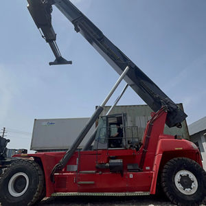 Apilador de alcance Kalmar DRF450 usado con motor Volvo a la venta, los componentes del núcleo incluyen bomba - Product Image 3