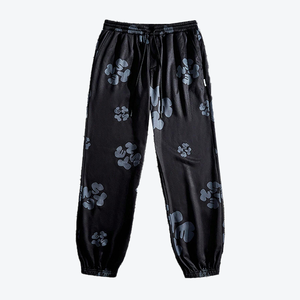 Wholesale Custom Letter Graphic Printed Men's Sweatpants Fuzzy Brushed High Quality Outdoor Flare <b>Stacked</b> Sweatpants for Men's - Product Image 4