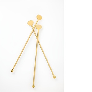 Agitador de barra de acero moderno Vintage para uso doméstico, cuchara mezcladora para agitar cócteles con personalizado para bodas, agitador de cóctel para barman - Product Image 3