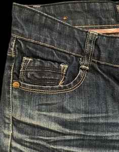 Vintage S Taille Denim Shorts Jeanagers Autre Artisanat Jeans Pantalon Court - Product Image 1