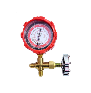 Manómetro de Presión para Aire Acondicionado de Grado Industrial con Conectores de Latón y Válvulas de Acero Inoxidable para Resistencia a la Corrosión - Product Image 4