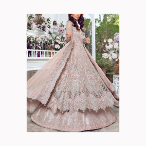 2024 Collection New Arrival High 3 Piece <b>Eid</b> Summer Lawn <b>Pakistani</b> Women's Salwar Kameez Gown Made Silk Long <b>Dress</b> Adults - Product Image 3